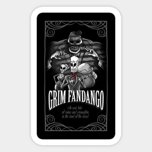 Grim Fandango Sticker